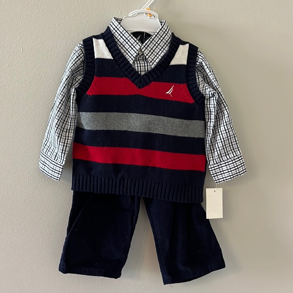 NWT Nautica 12-18 month 3 piece set